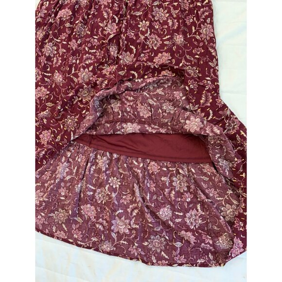 Womens Lane Bryant Peasant Dress Size 18 Off Shoulder Midi Length A-line 6850 - Picture 7 of 15